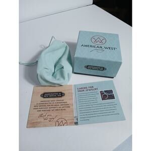 American West Jewelry Gift Box, Pouch & Card Set – New Mexico Handcrafted...